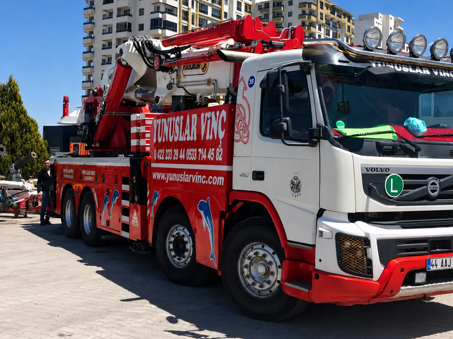 Volvo 80 Tonluk Çift Kırma